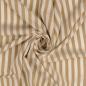 Preview: Viskose mit Streifen, beige